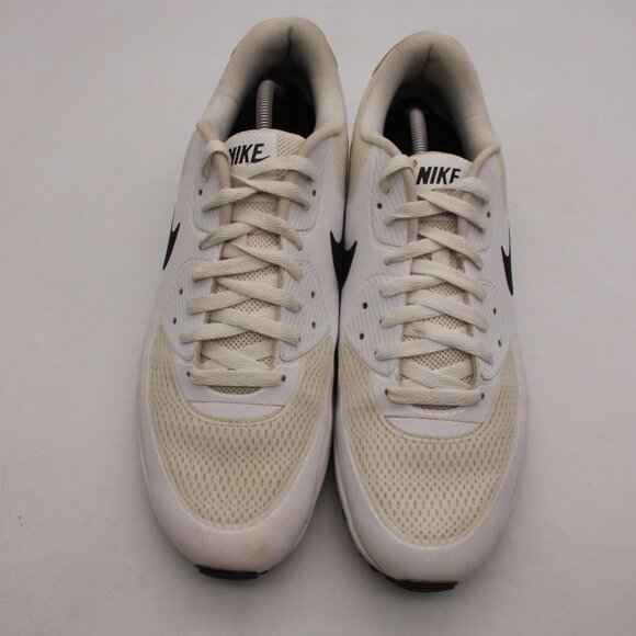 Nike Men\'s Air Max 90 Golf Men\'s Size 14 White Black Lace-Up Sneakers CU9978-101 main image 7